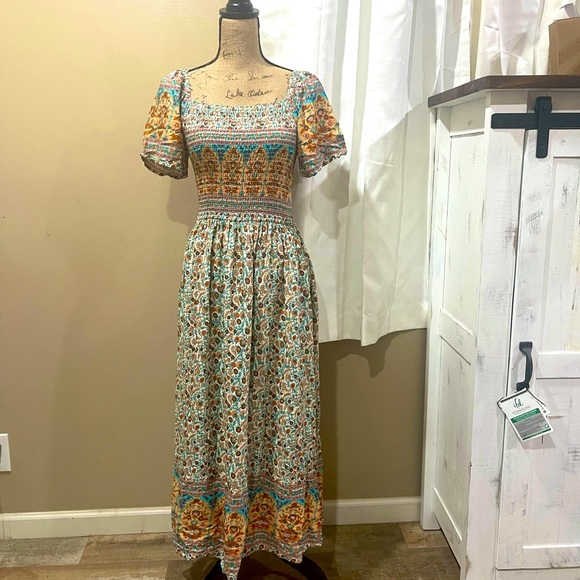Euradite Dress, a boho inspired maxi! So comfy! - Picture 1 of 4